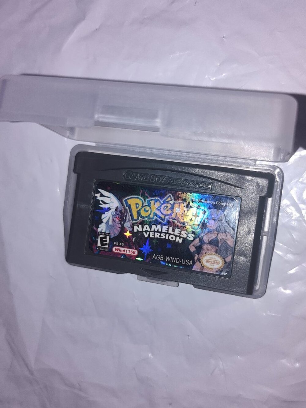 Pokemon Nameless Version Game Boy Gameboy Advance GBA